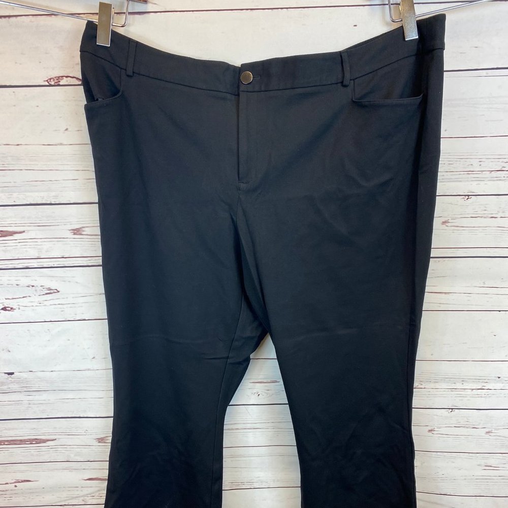 6th & Lane Lane Bryant Black Pants Slacks Size 28P